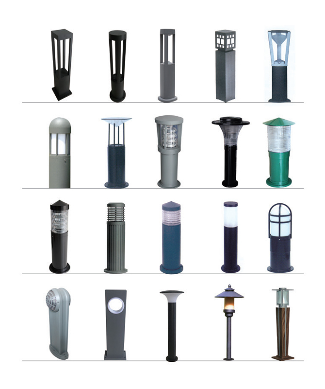 CPD-021 ~ CPD-040 Lampu rumput dipimpin