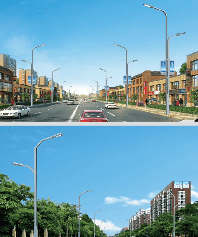 DL-LED-011/DL-LED-012 Lampu jalan yang dipimpin daya tinggi