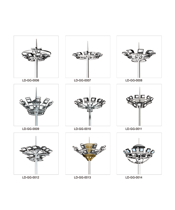 LD-GG-0006 ~ LD-GG-0014 Lampu Jalan Tinggi Tinggi